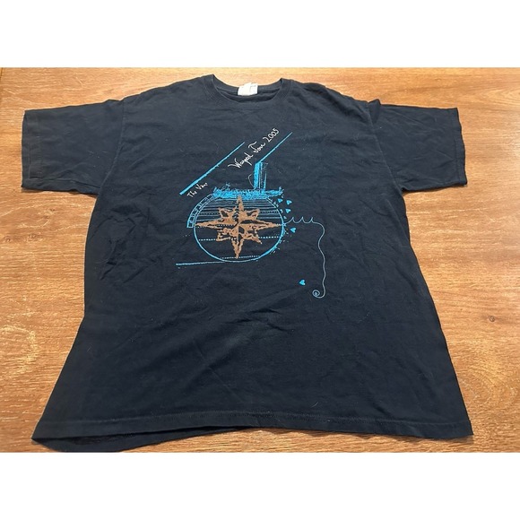 Cinder Block Other - VANS Warped Tour 2005 Vintage Shirt Band Tee Men's Small Circa Survive Punk